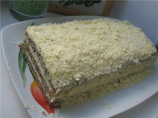 Маковый торт "Царица Эстер"