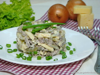 Cordis салат с сердцем и сыром