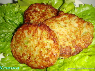 Картофельно-кабачковые драники