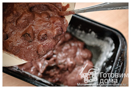 Шоколадное брауни по-вегански (Chocolate brownie) фото к рецепту 3