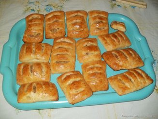 "Кармашки" с яблоками