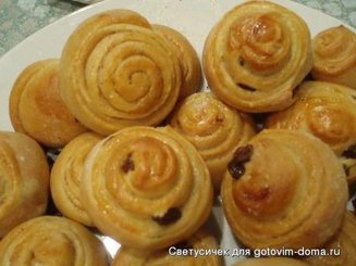 Булочки-улитки с корицей (Zimtrollen)