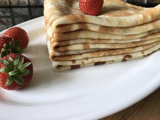 Блинчики на Сливках. Нежные, как шелк!