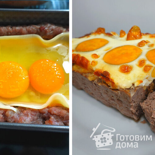 Мясной хлеб с начинкой на праздничный стол