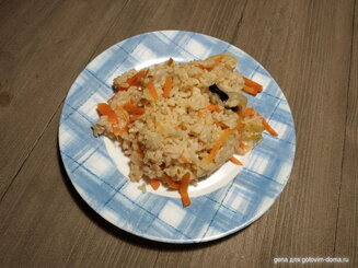 Постный плов