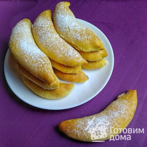Печенье «Бананы» с творожной начинкой
