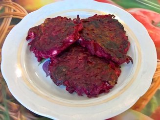 Cвекольные драники