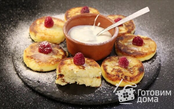 Нежные сырники без муки и манки фото к рецепту 13