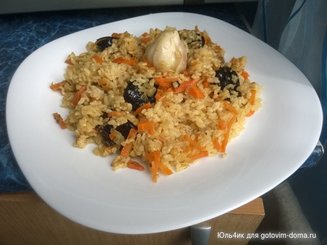 Постный плов