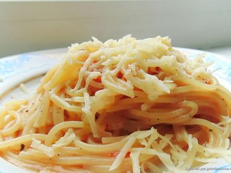 One Pan Pasta (паста и соус в одной сковороде)
