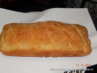 Хлеб с овсяными хлопьями