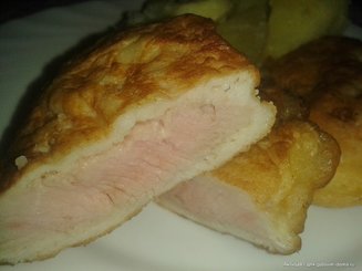 Свиные отбивные в кляре