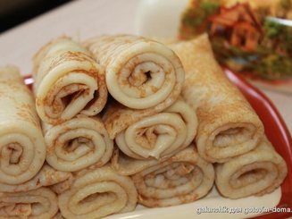 Блины экономичные заварные на молоке