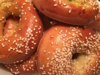 Пирожки - колечки с цуккини и яйцом