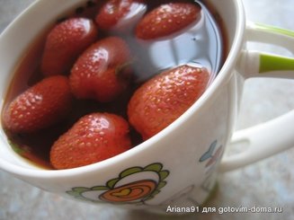 Клубничный чай