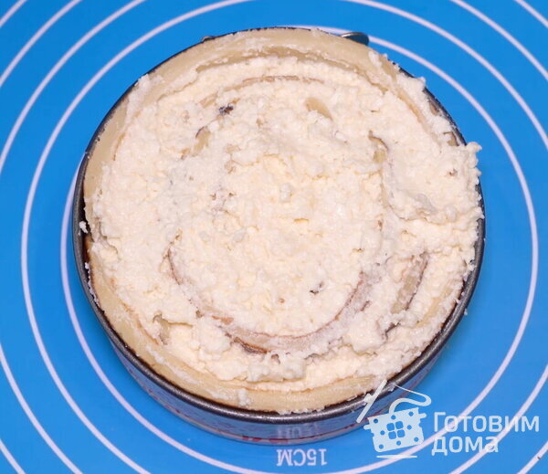 Творожный пирог из блинов фото к рецепту 9