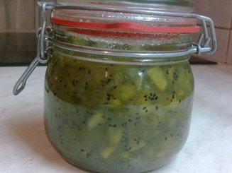 Изумрудное варенье с киви