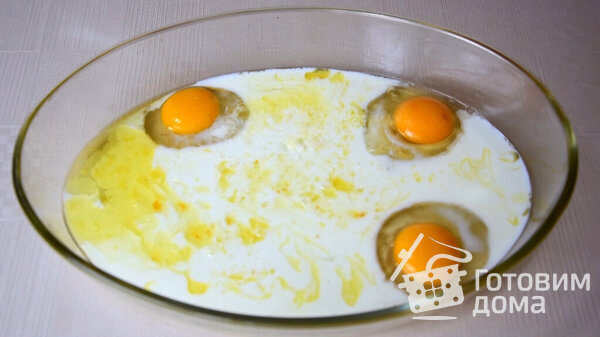 Макароны с сыром и молоком в духовке фото к рецепту 3