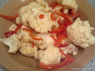 Цветная капуста по корейски