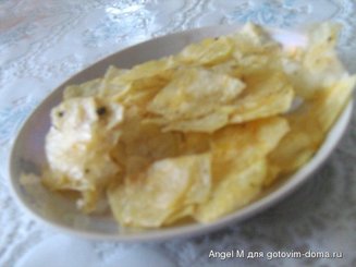 Чипсы из картофеля в микроволновке