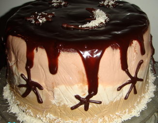 Юбилейный торт-суфле "Южная ночь"