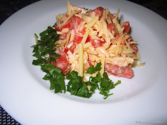 Сырный салат