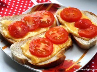 Потапцы с помидорами