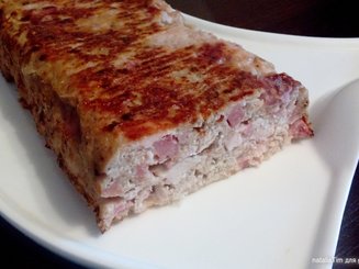 Террин из курицы с орехами