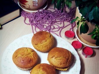 Тыквенные маффины со вкусом апельсина