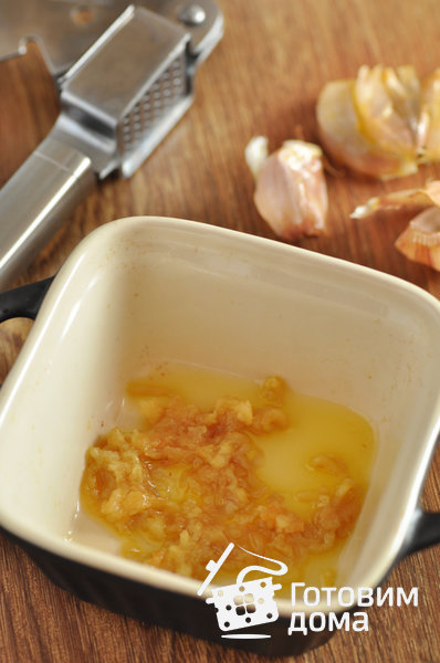 Картофельное пюре с печеным чесноком и петрушкой фото к рецепту 3
