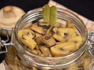 Маринованные шампиньоны (быстрый способ)
