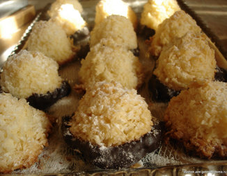 Кокосовые пирожные " Баунти"