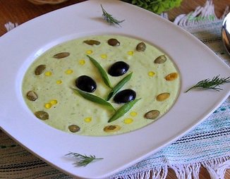 Крем-суп из авокадо