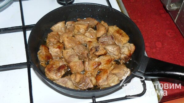 Мясо с кабачками и овощами фото к рецепту 1