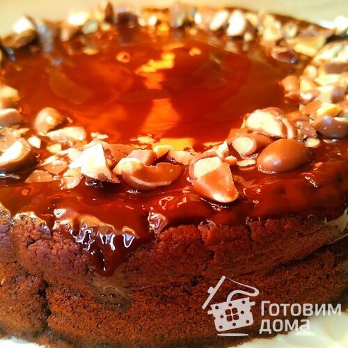 Десерт из молока и печенья