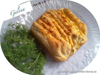 Молочный хлеб "Аккордеон" (Pane latte "Fisarmonica")