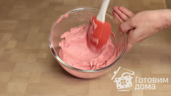 Быстро исчезающие пирожные – вишневый десерт фото к рецепту 4