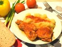 Курица в розовом соусе от Rizhaja Lisica Курица в розовом соусе от Rizhaja Lisica