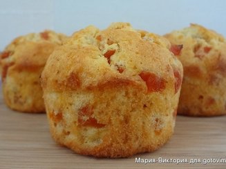 Воздушные маффины с сухофруктами