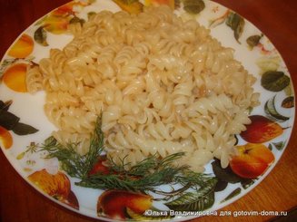 Варено-жареные макароны