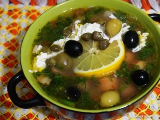 Солянка сборная мясная