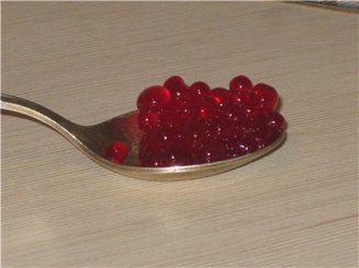 Икра красная фальшивая (для оформления тортов и салатов)