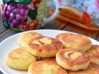 Сырники с кукурузной мукой