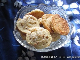 Спиральки с кремом из грецкого ореха