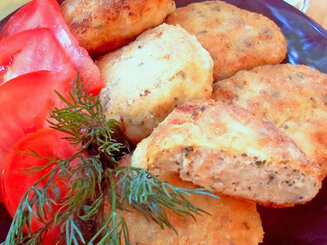 Сливочные котлеты из индейки (курицы)