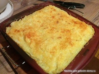 Картофельно-мясная запеканка Пармантье