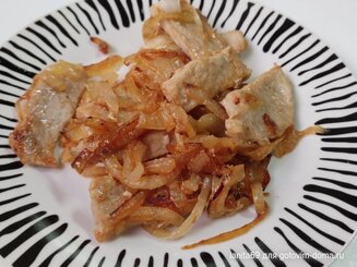Свинина с луком "Мясо как у мамы"