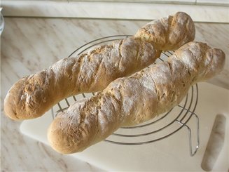 Французский крученый багет