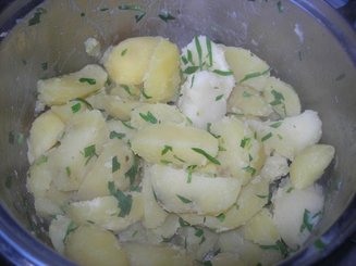 Картофель отварной, сермяжный