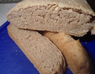 Ржаной хлеб из теста на капусте